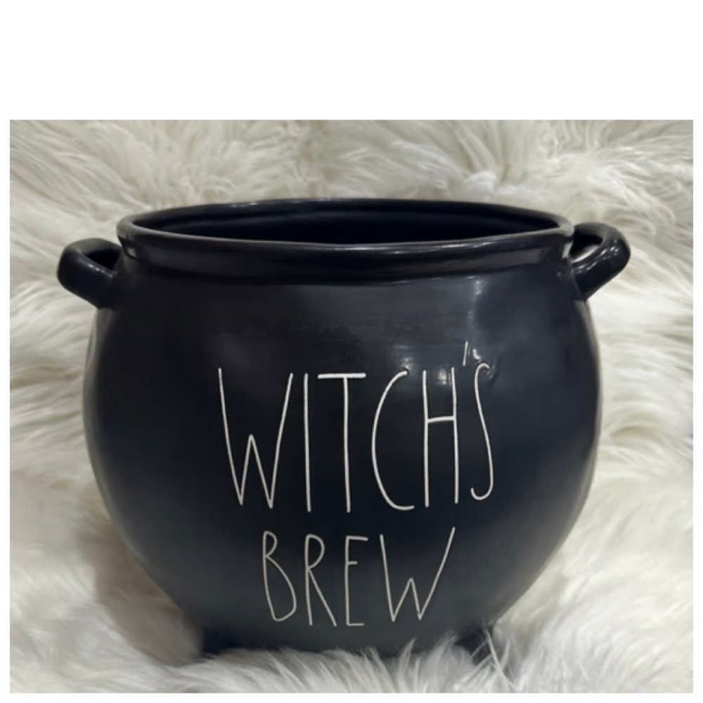 NEW Rae Dunn Halloween Witches Brew Cauldron Large